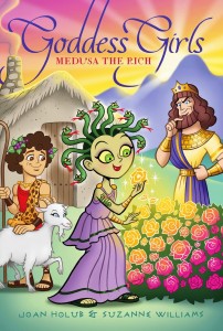 There is a whole goddess series of books for girls and Medusa is featured in one.